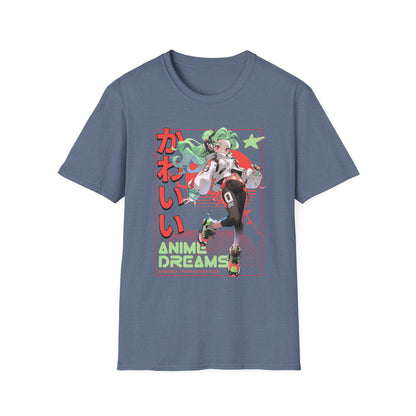 Teenage Kawaii Anime Dreams Japanese Anime Girl T-Shirt