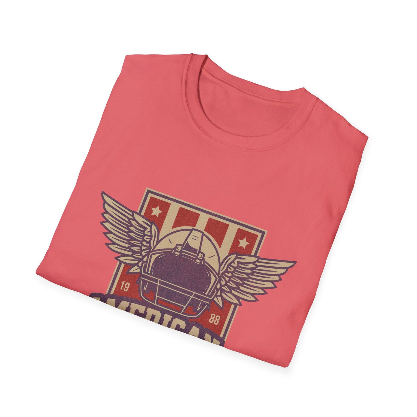American Football League Season Vintage Football Logo T-Shirt