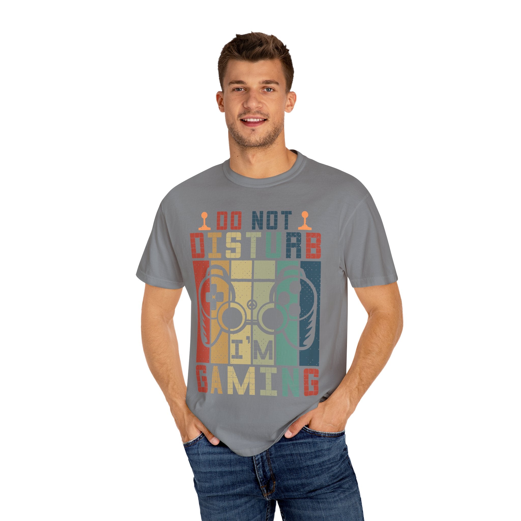 Do Not Disturb, I Am Gaming Retro Gamer T-shirt