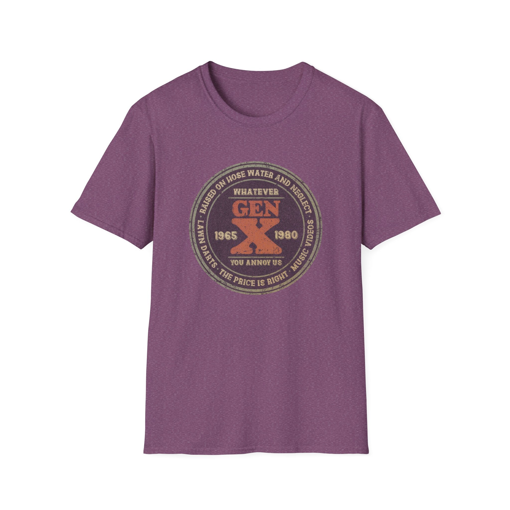 Raised on Hose Water and Neglect Retro 80s Gen X T-shirt