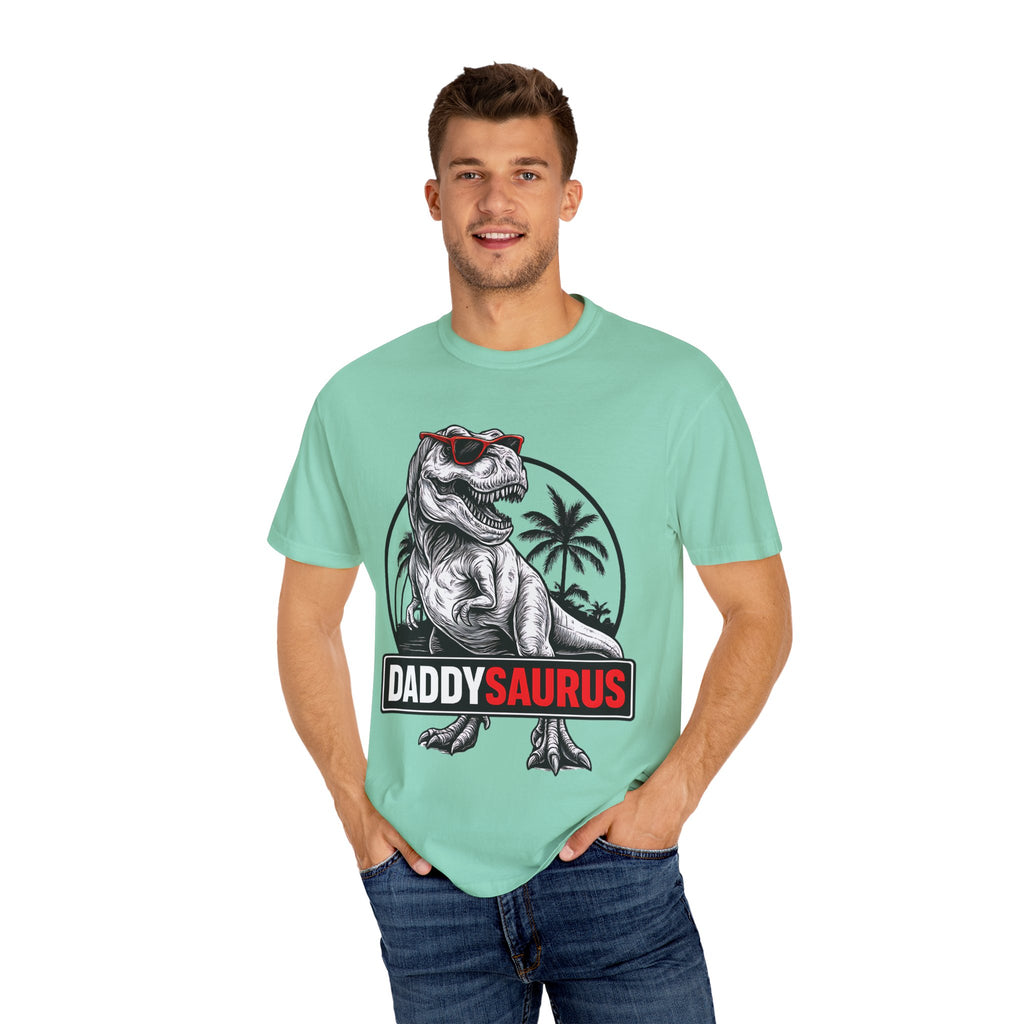 Daddy Saurus – Father’s Day T-Rex Dino T-shirt
