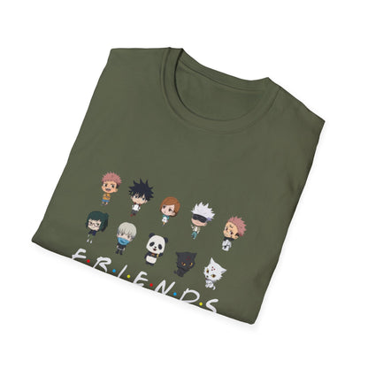 Japanese Anime Culture Super Heroes Friends JJK 0 T-Shirt