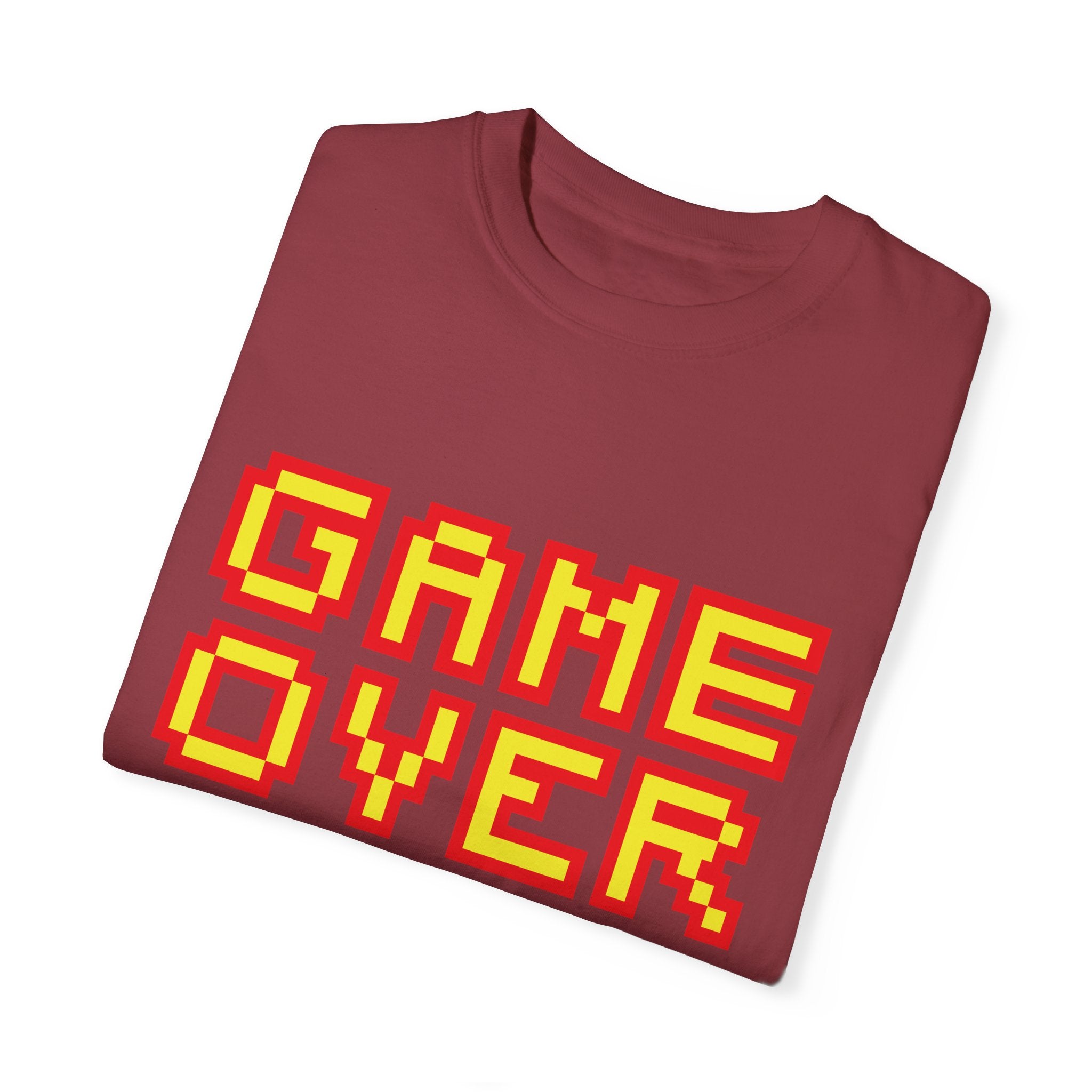 Funny Pixel Gamer Game Over T-shirt