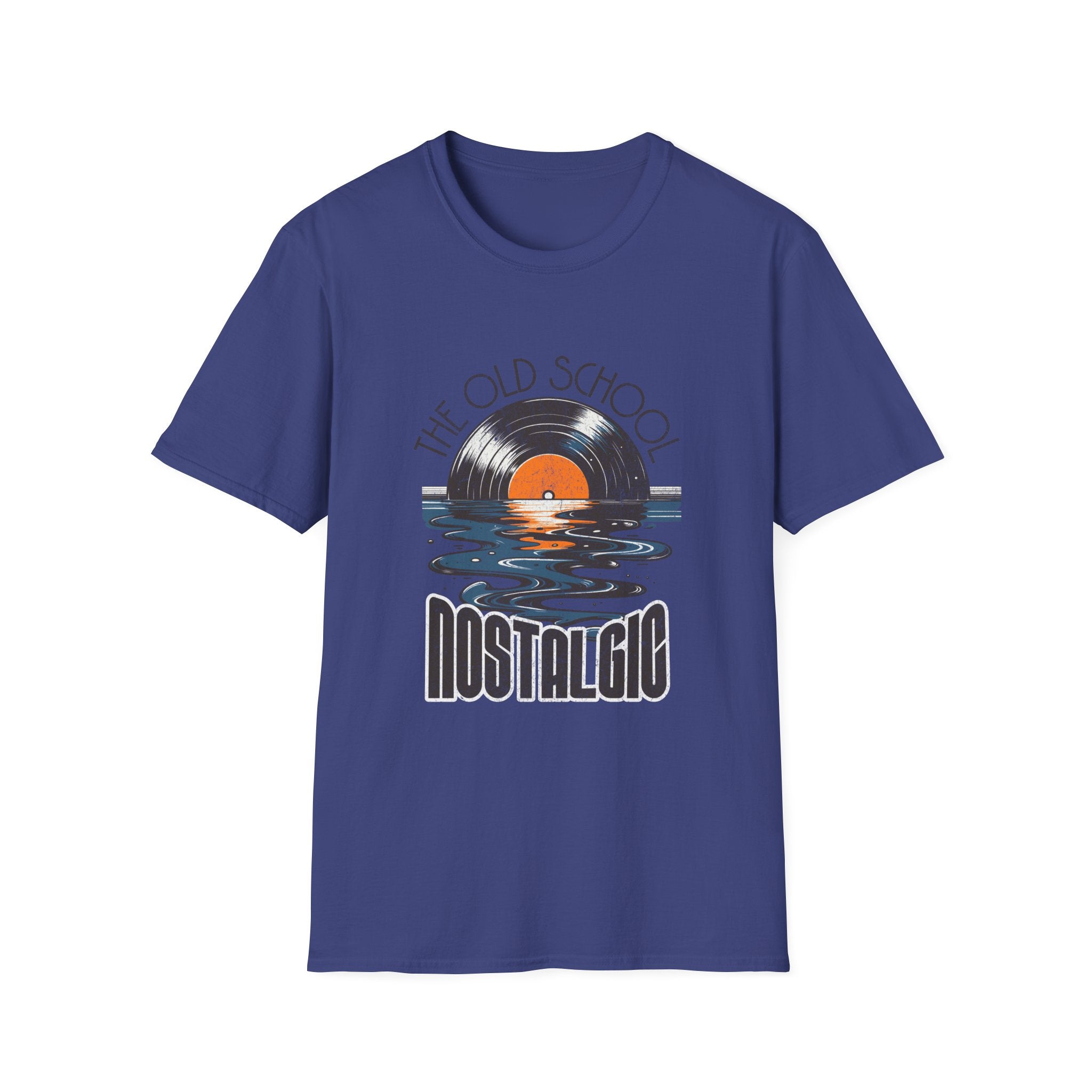 Retro Nostalgic Vintage Vinyl Music T-shirt