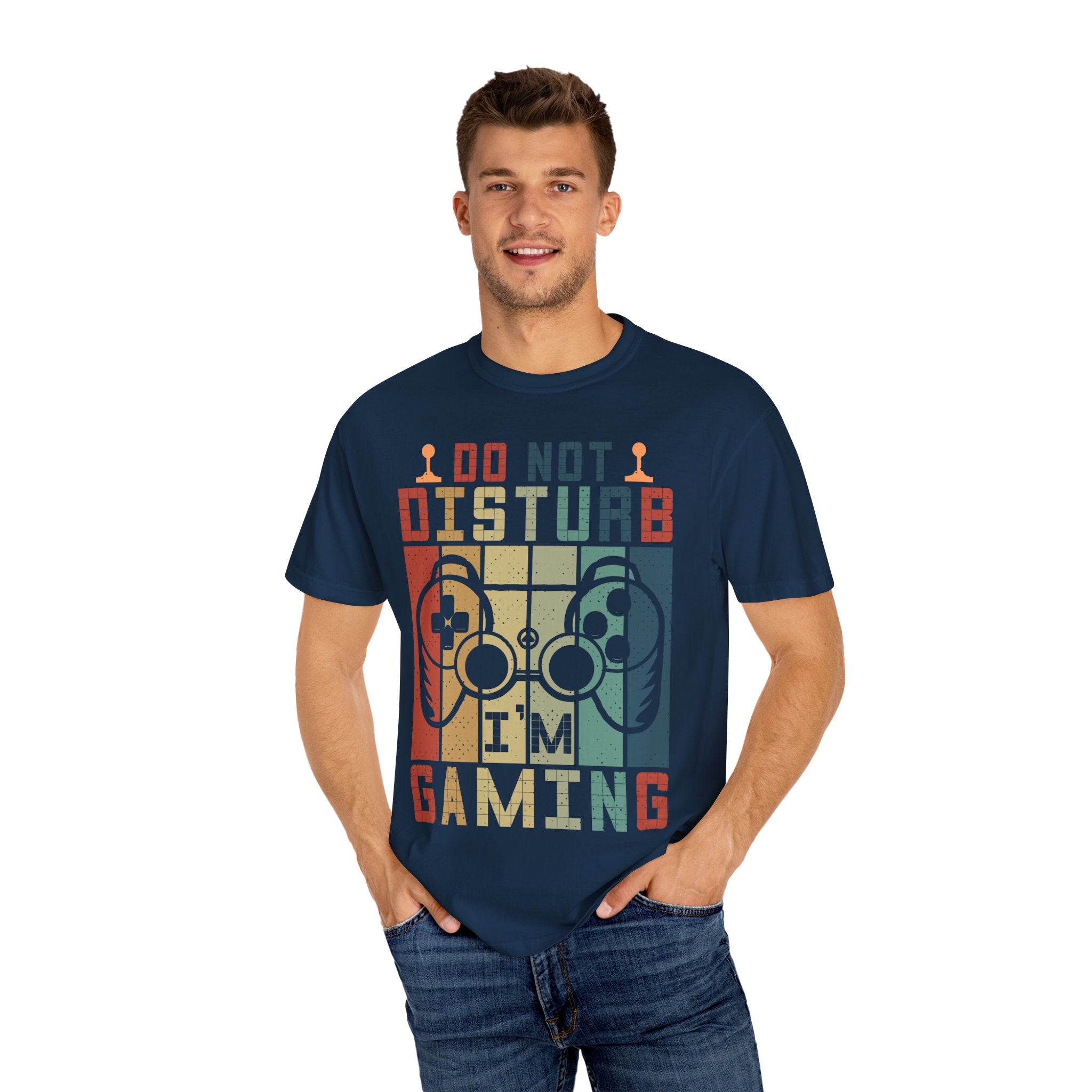Do Not Disturb, I Am Gaming Retro Gamer T-shirt