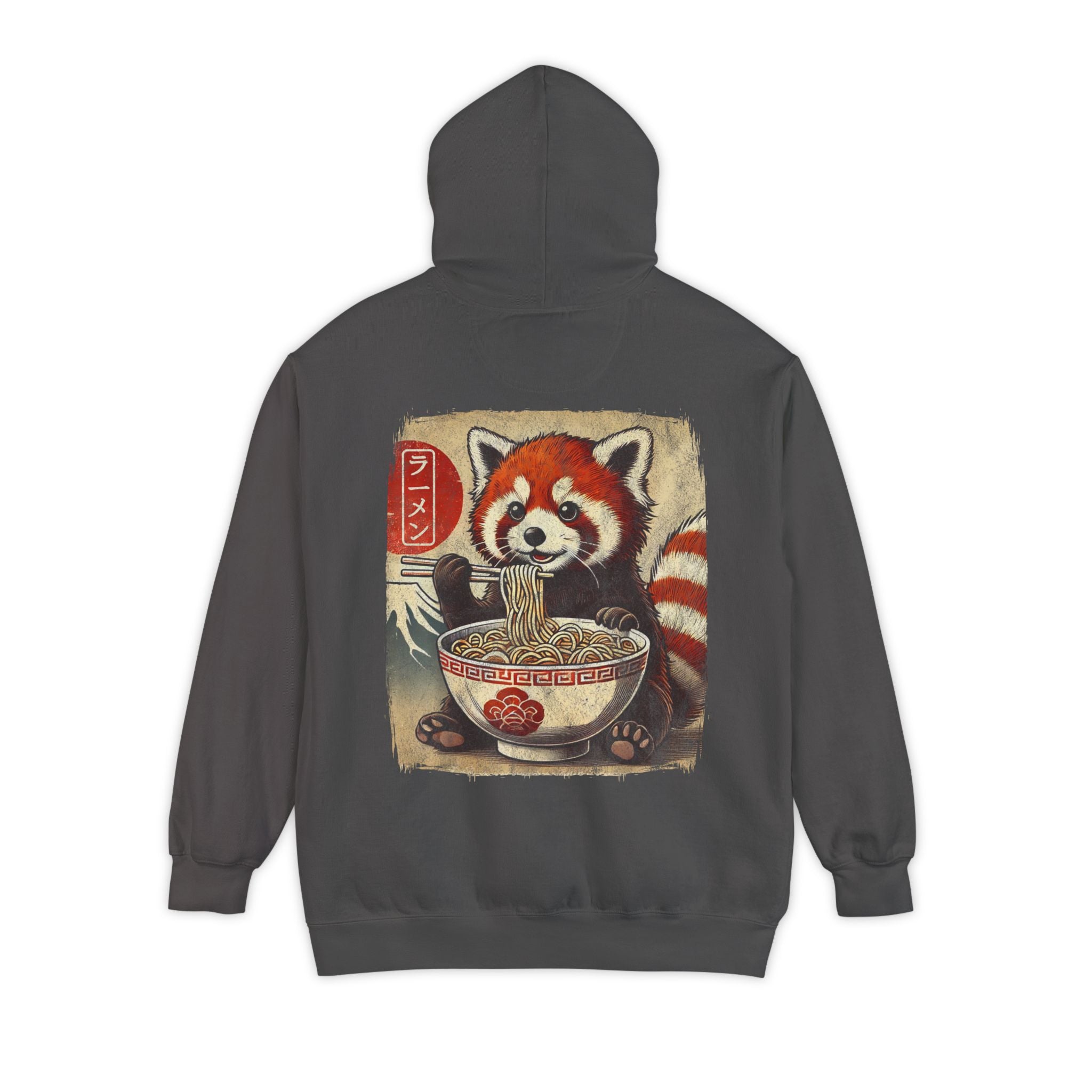 Japanese Anime Red Panda Ramen Hoodie
