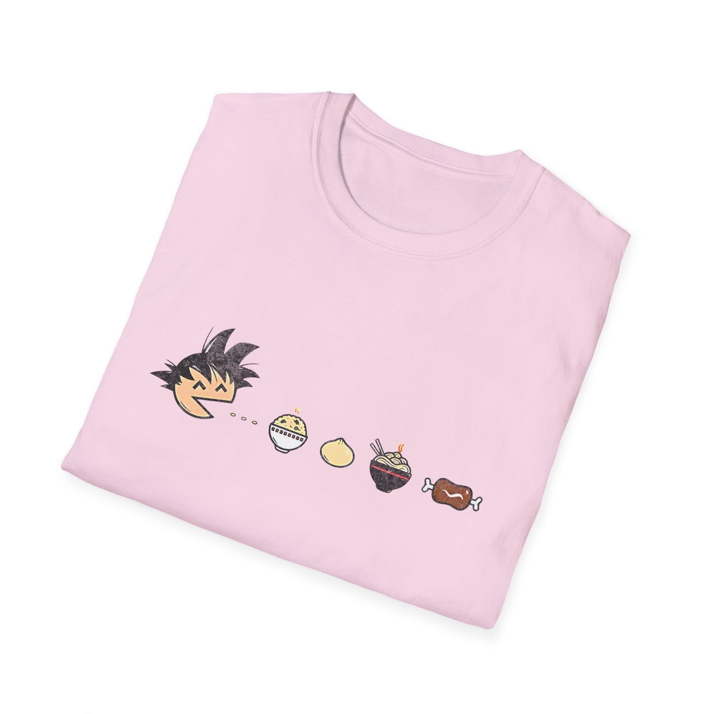 Funny Anime Japanese Food Mugbang T-Shirt
