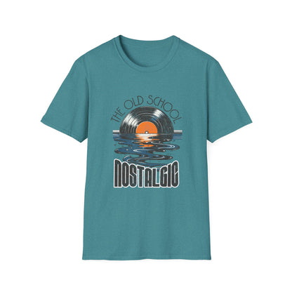 Retro Nostalgic Vintage Vinyl Music T-shirt