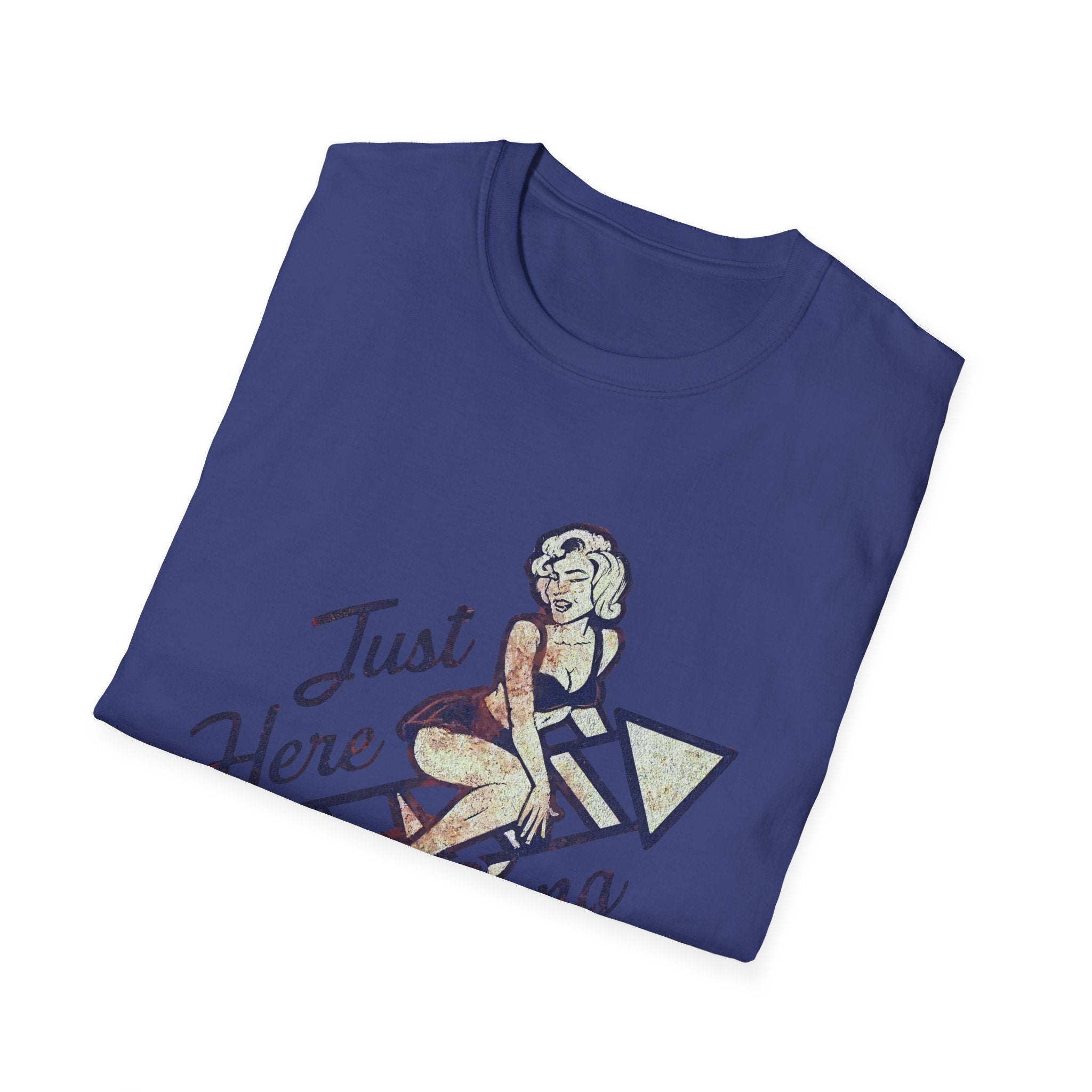 Just Here to Bang Firecrackers 4th of July Adult T-shirt