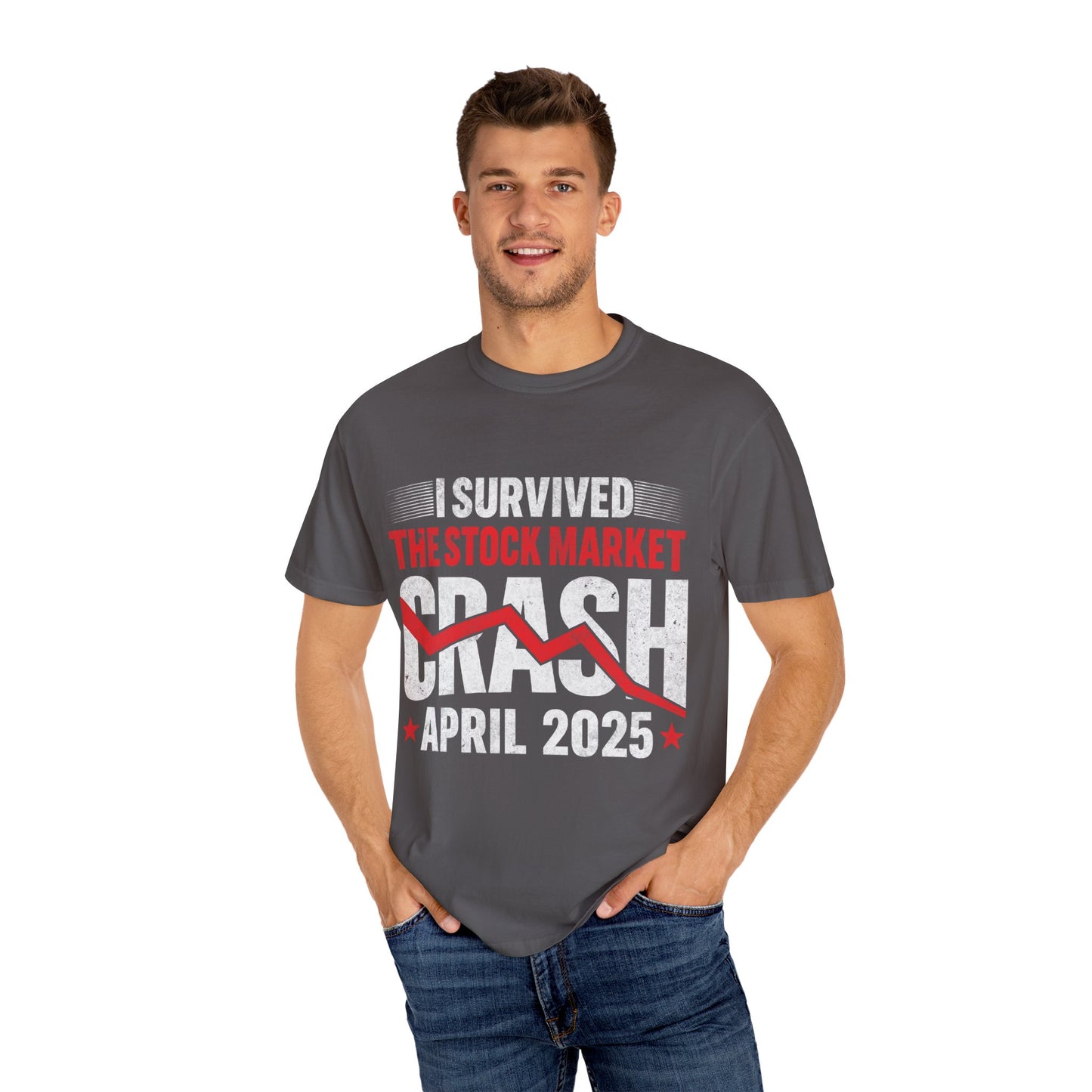I Survived the Stock Market Crash April 2025 T-shirt
