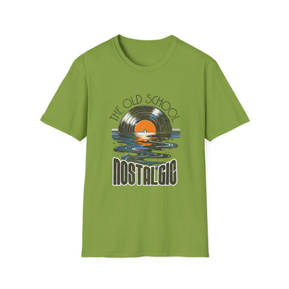 Retro Nostalgic Vintage Vinyl Music T-shirt