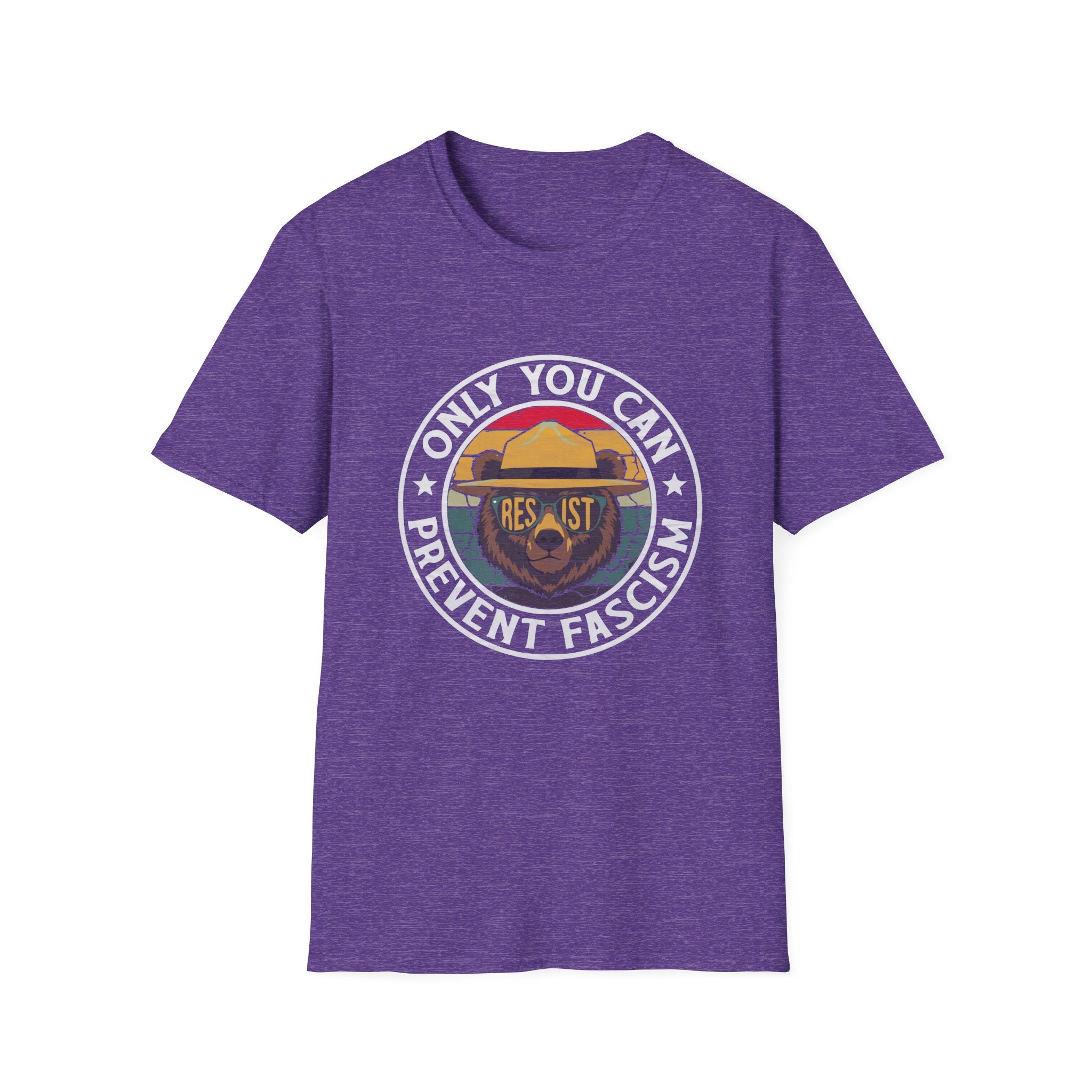 Only You Can Prevent Fascism Funny Resist USA Democracy T-Shirt