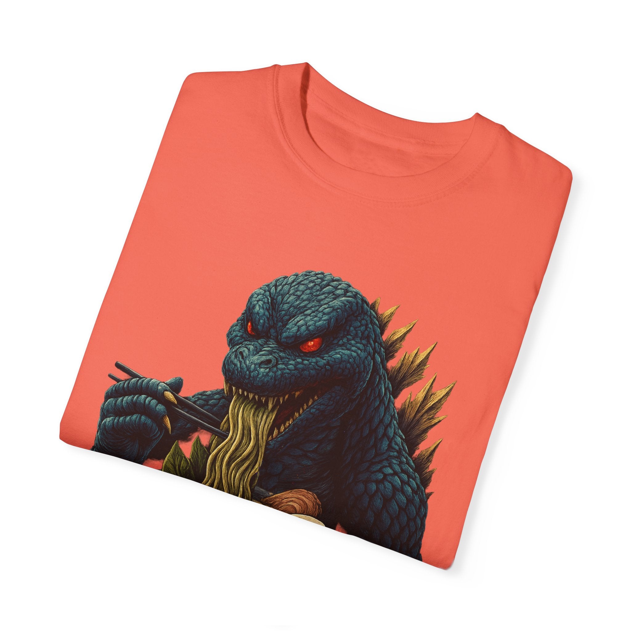 Kaiju Godzilla Eating Ramen T-shirt