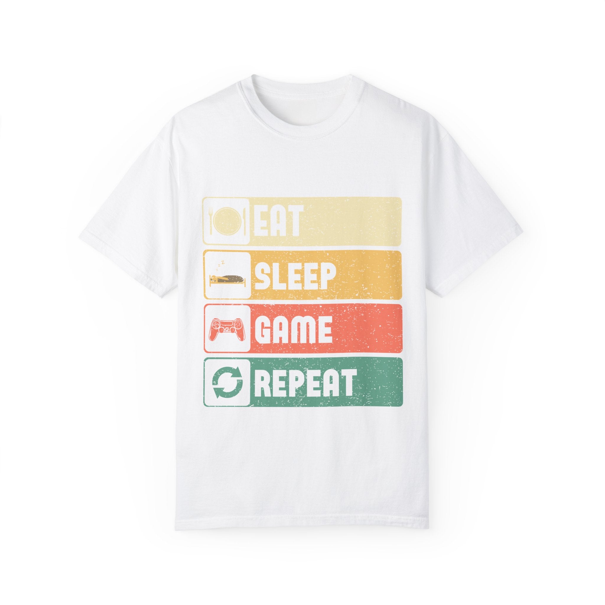 Eat Sleep Game Repeat Gamer T-Shirt