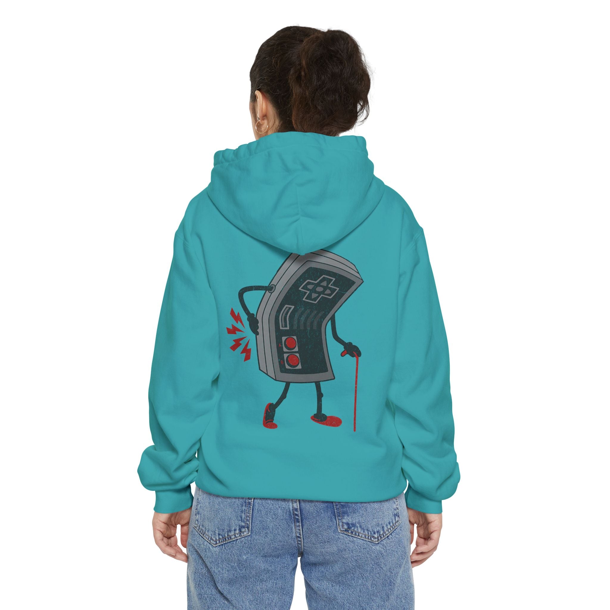 Retro Video Games Controller Old School Gamer Hoodie