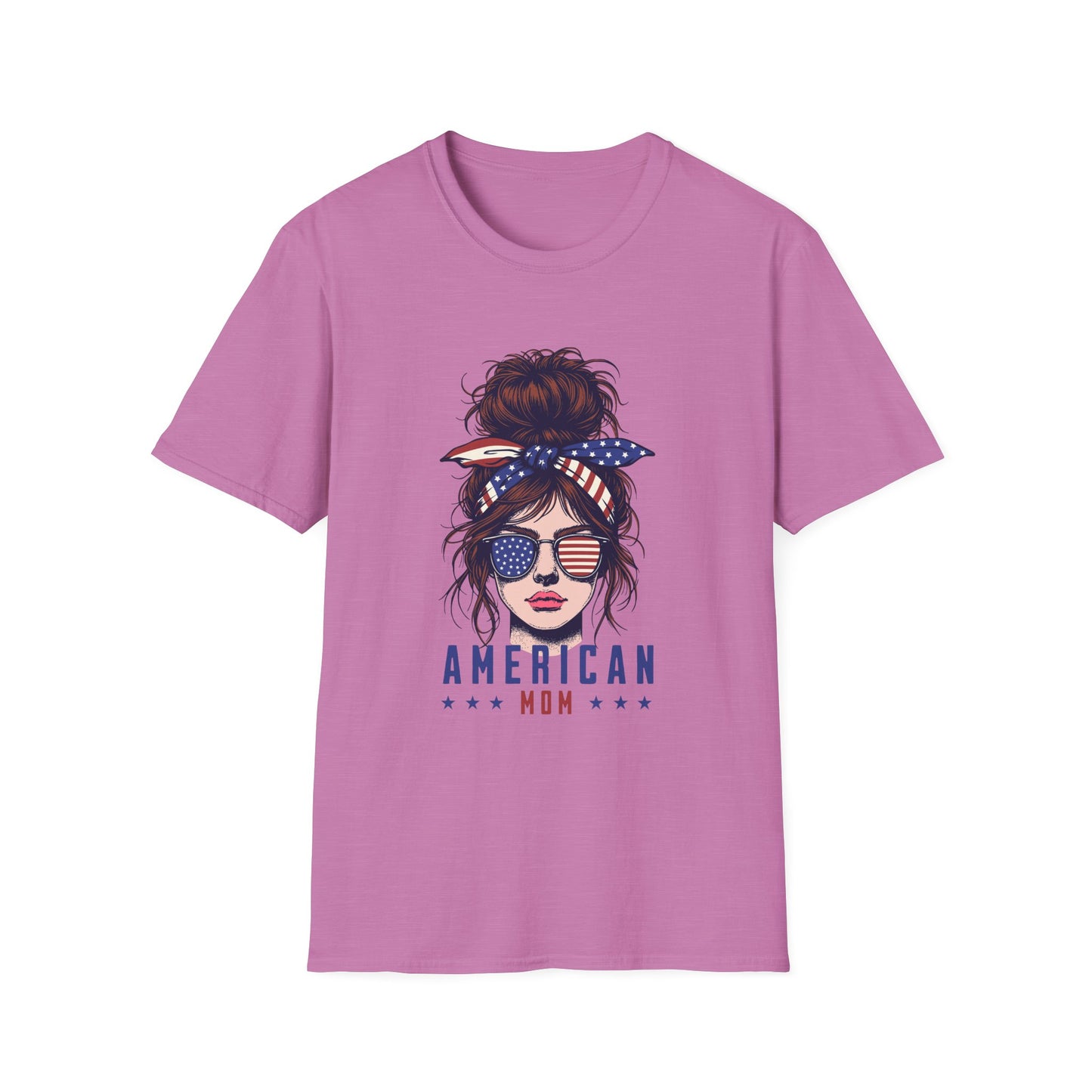 4th of July Gifts for Mothers American Mom T-shirt