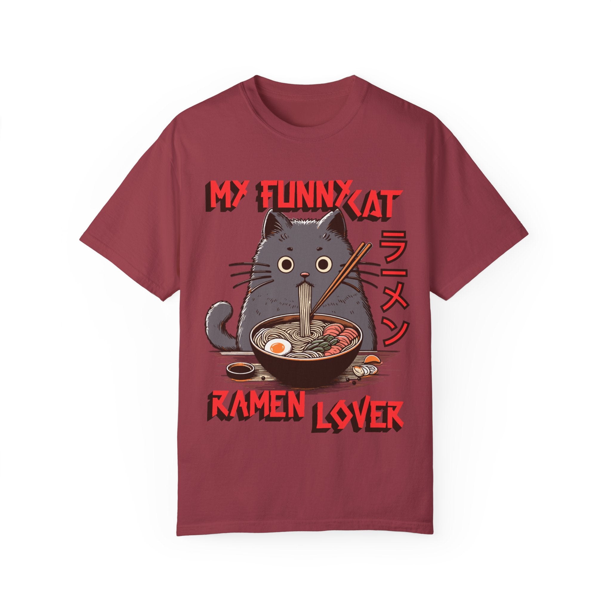 My Funny Cat Ramen Anime Lover T-shirt