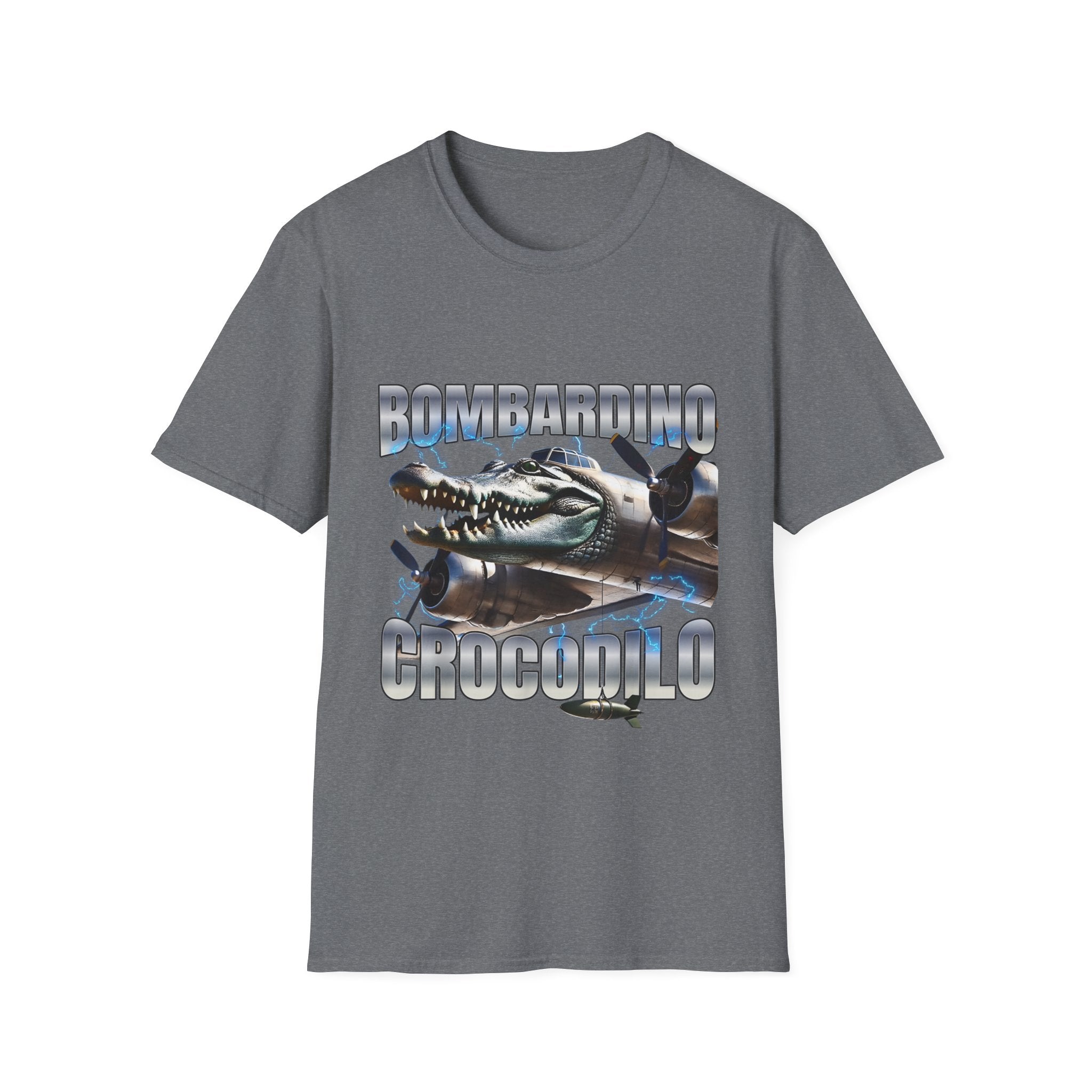 Funny Meme Bombardino Crocodilo T-shirt