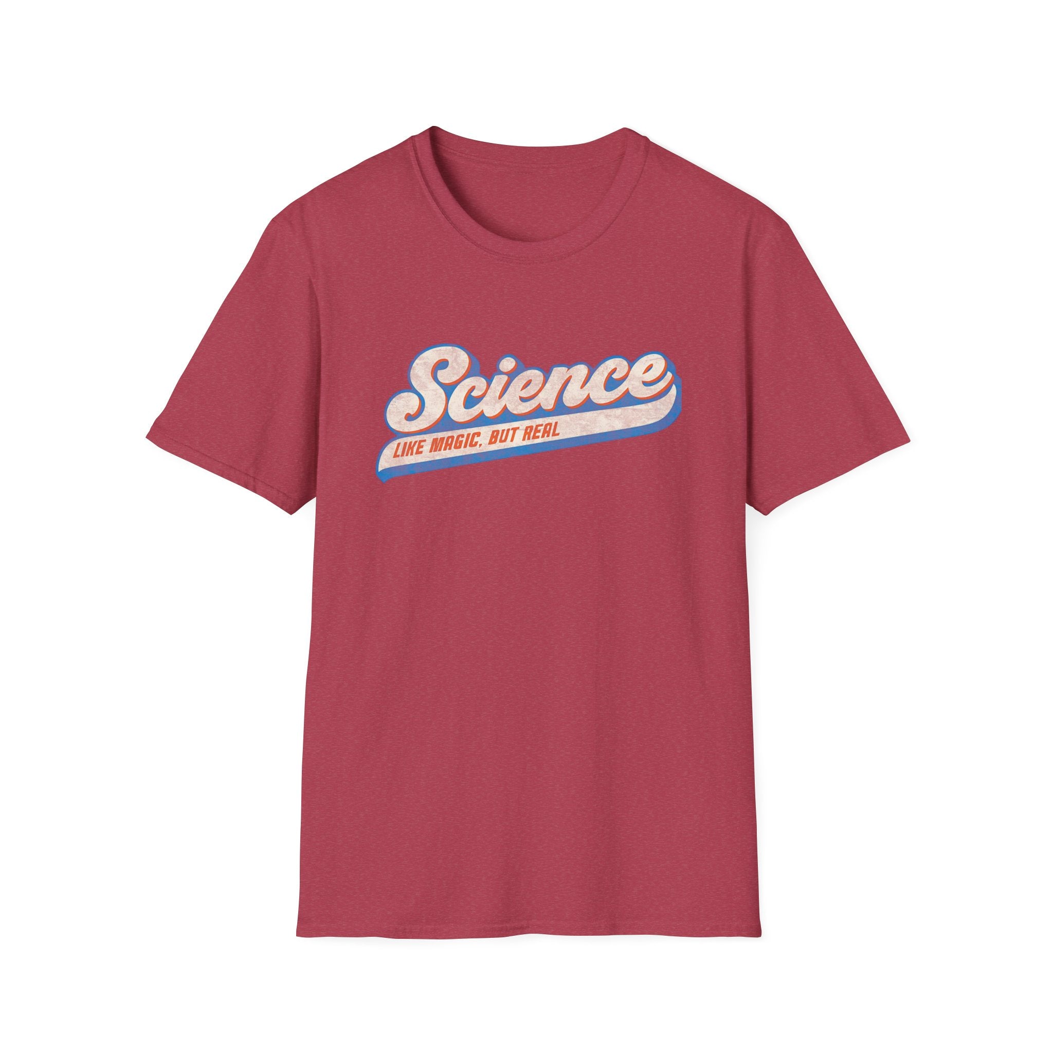 Funny Retro Science Like Magic but Real Vintage Science T-Shirt
