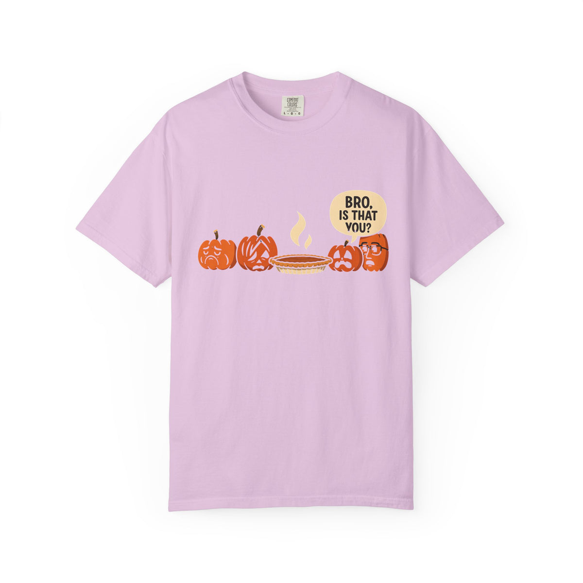 Funny pumpkin pie shirt, retro fall humor tee, sarcastic autumn gift, cute thanksgiving graphic top | Comfort Colors® T-Shirt