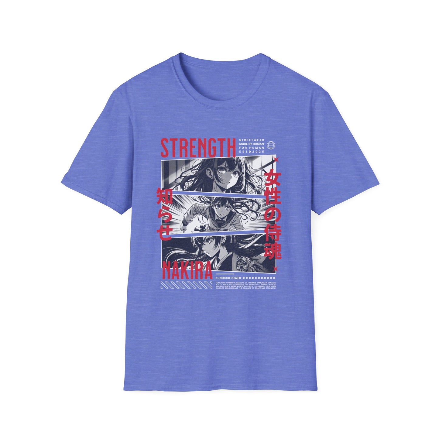 Nakira Strength Anime Girl T-Shirt