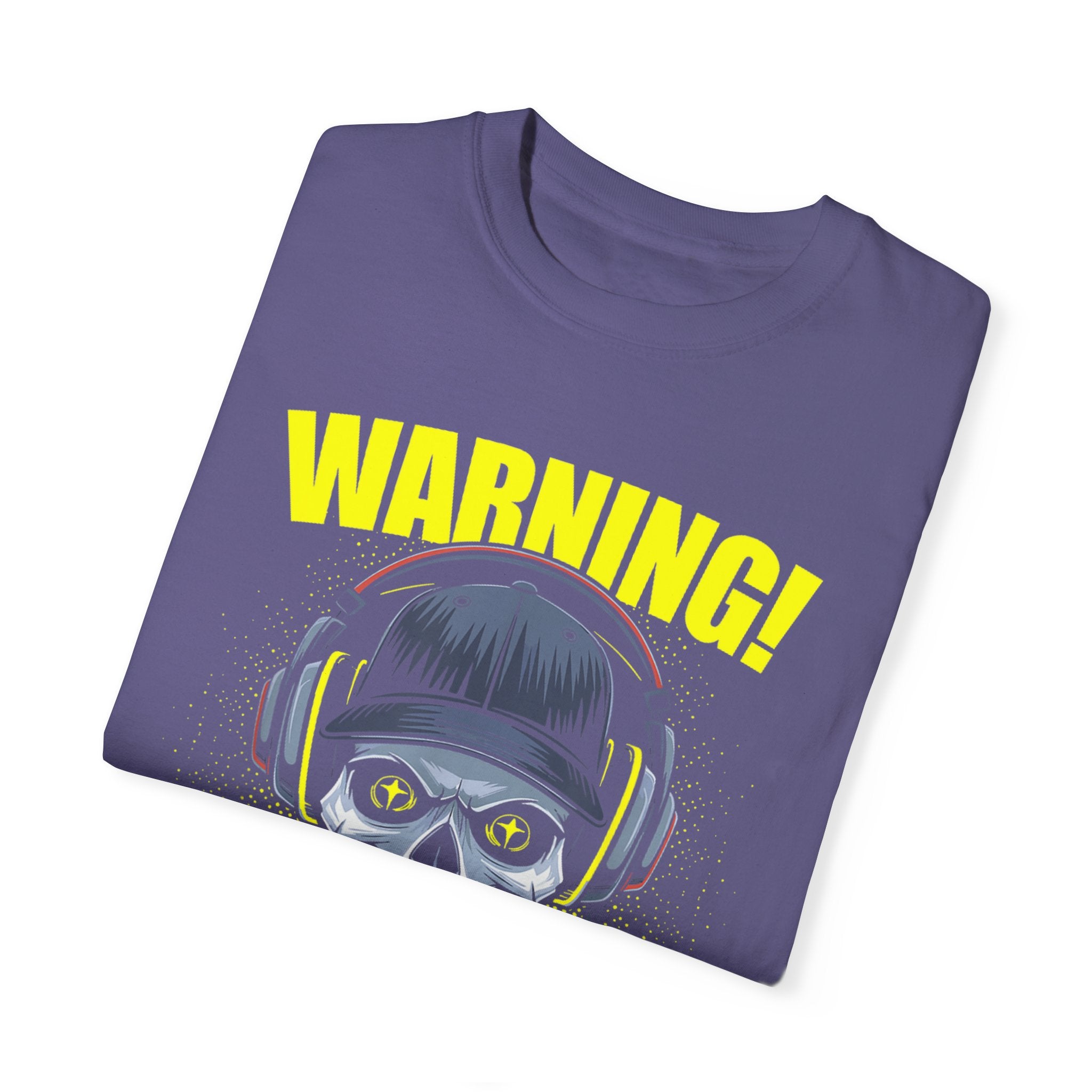 Warning: May Yell at Video Games Gamer T-shirt