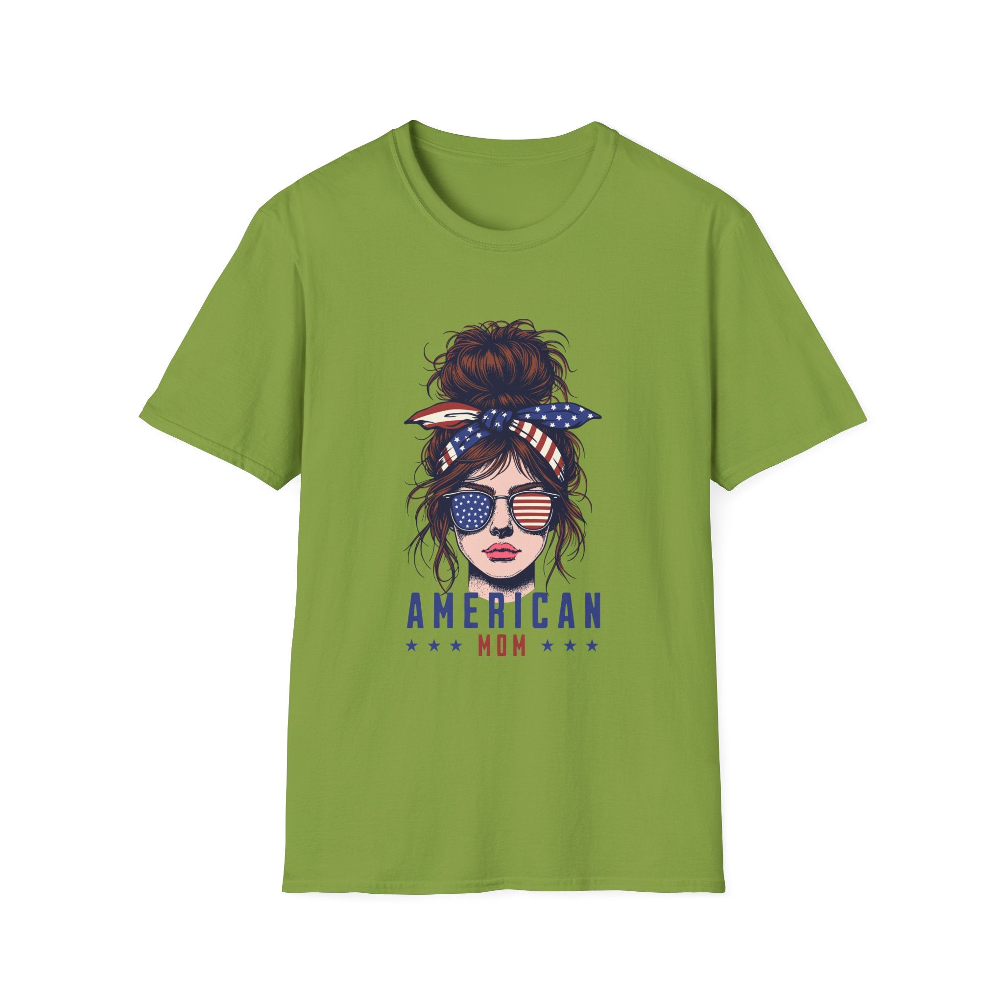4th of July Gifts for Mothers American Mom T-shirt