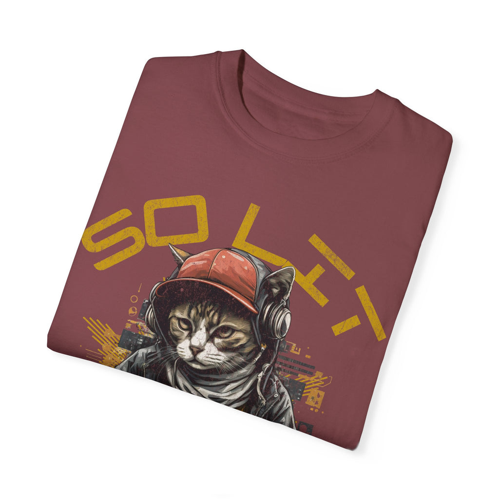 So Lit Right Meow Funny Cat Streetwear T-Shirt
