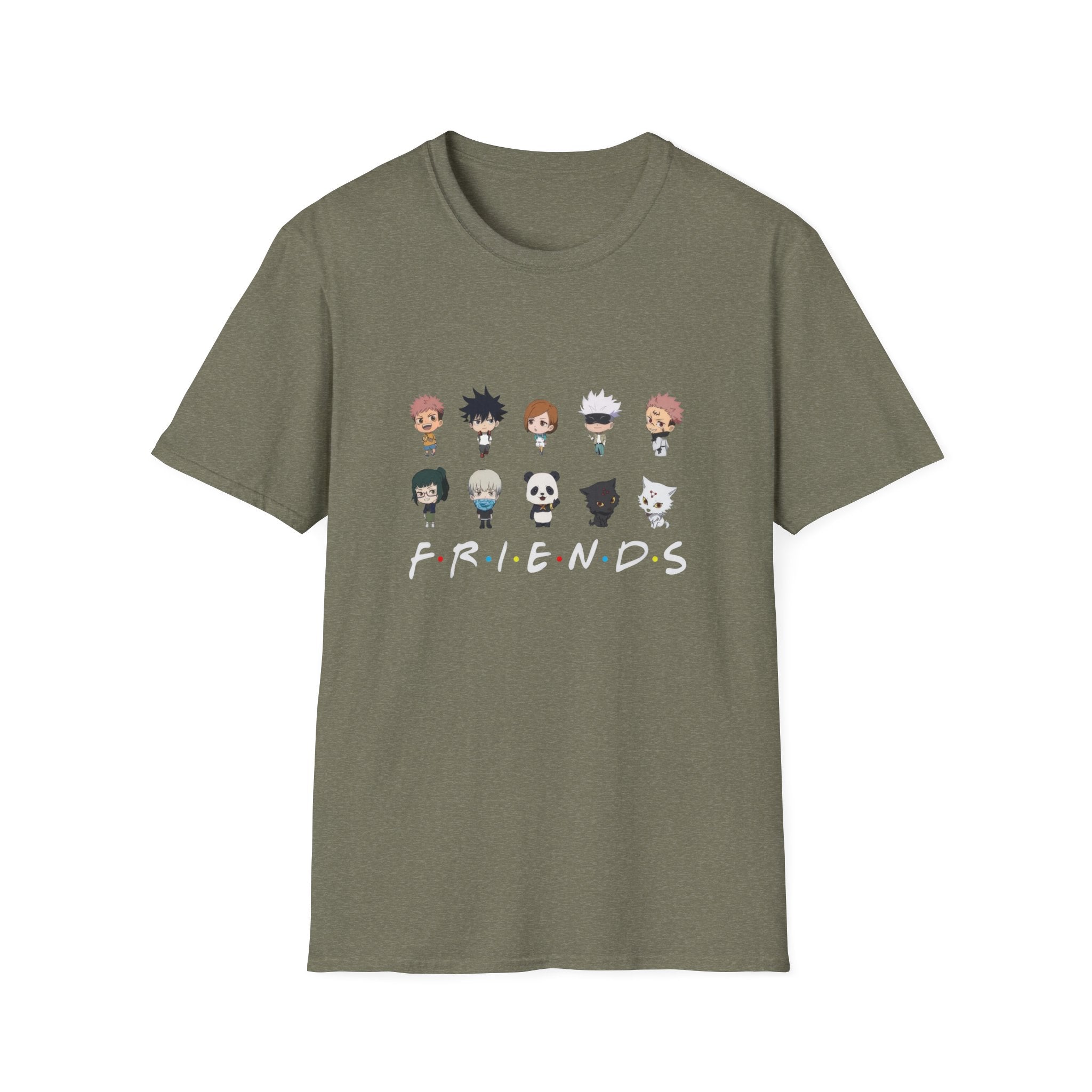 Japanese Anime Culture Super Heroes Friends JJK 0 T-Shirt