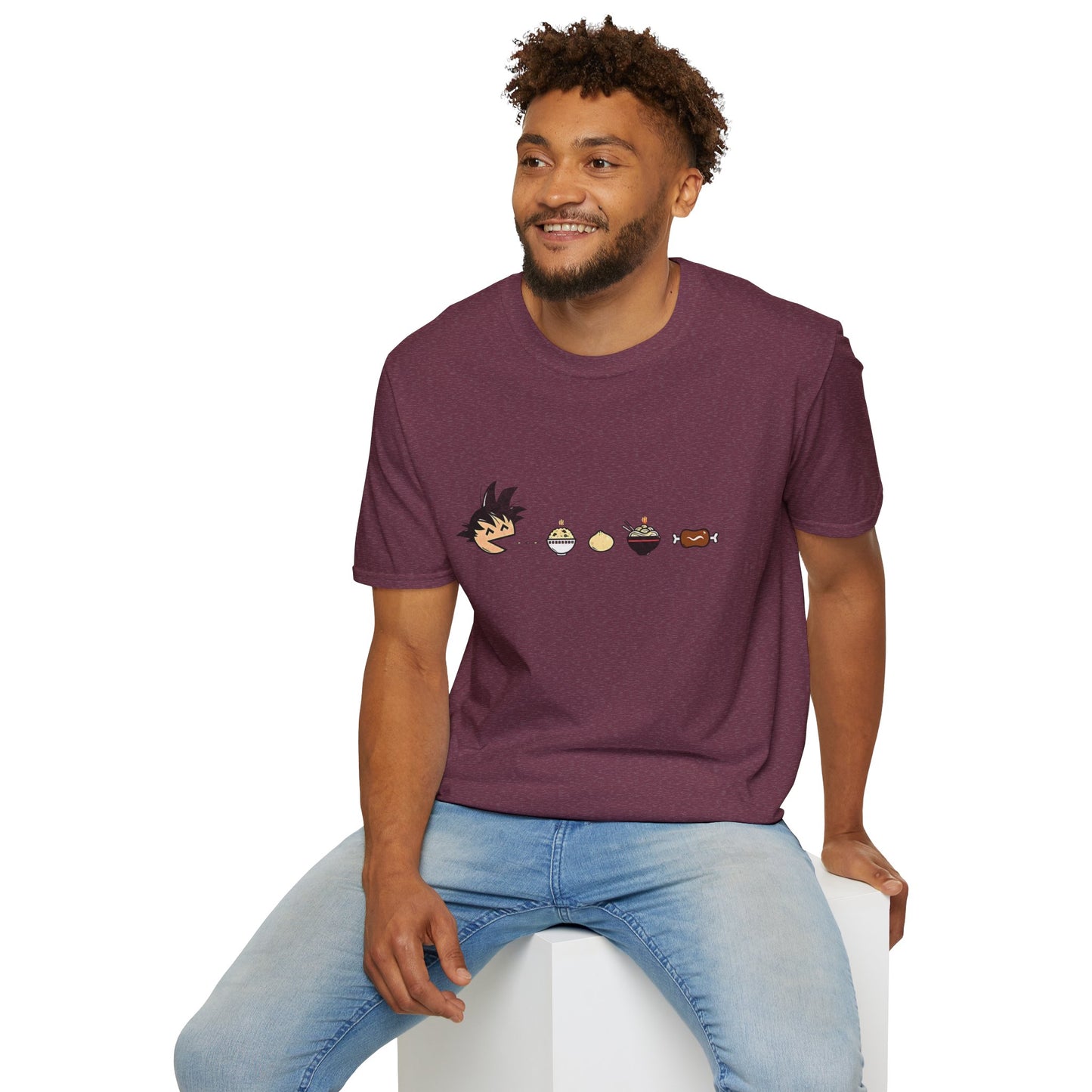 Funny Anime Japanese Food Mugbang T-Shirt