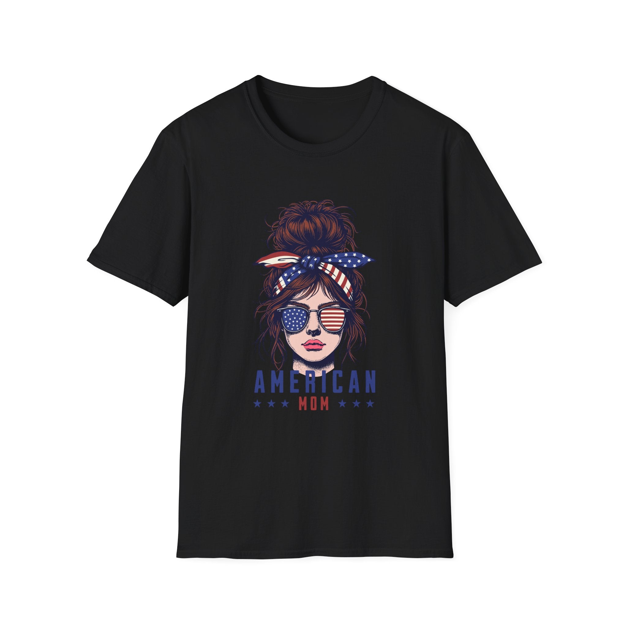 4th of July Gifts for Mothers American Mom T-shirt