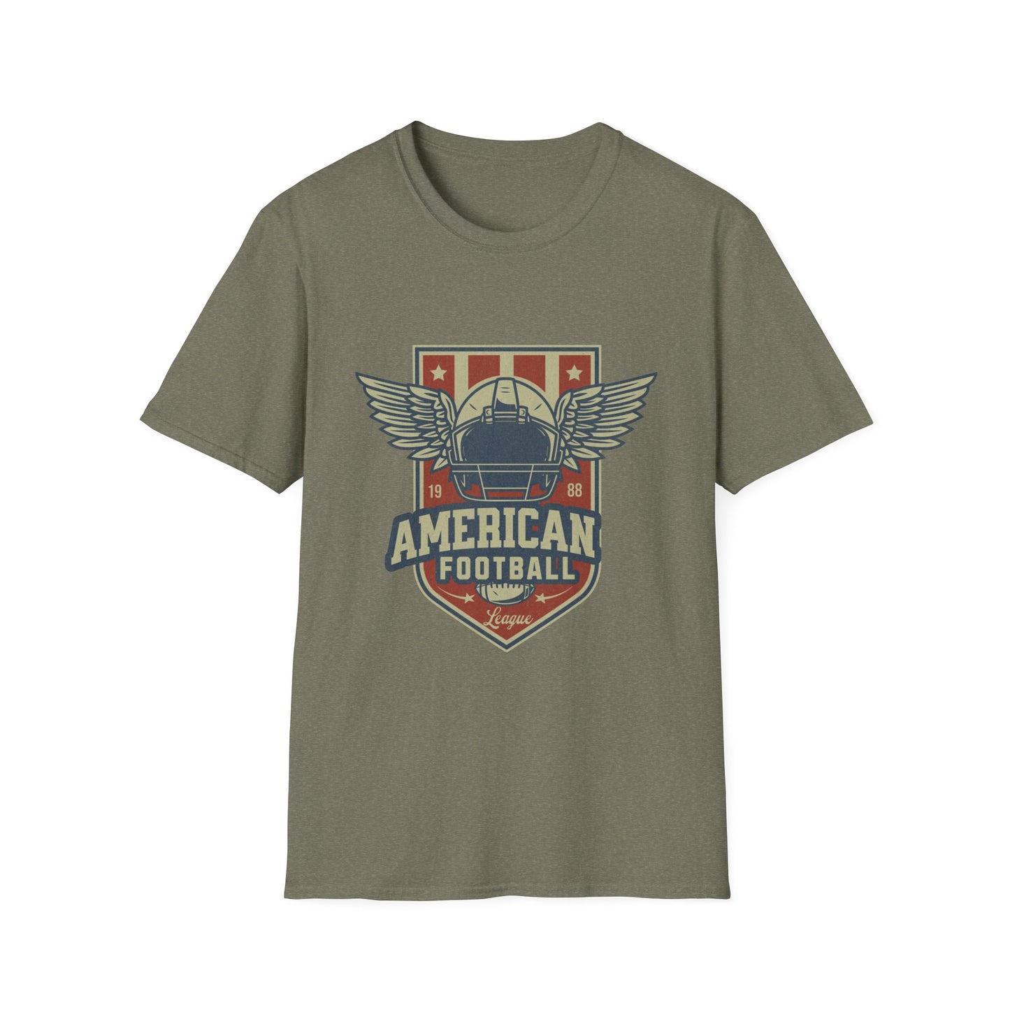 American Football League Season Vintage Football Logo T-Shirt