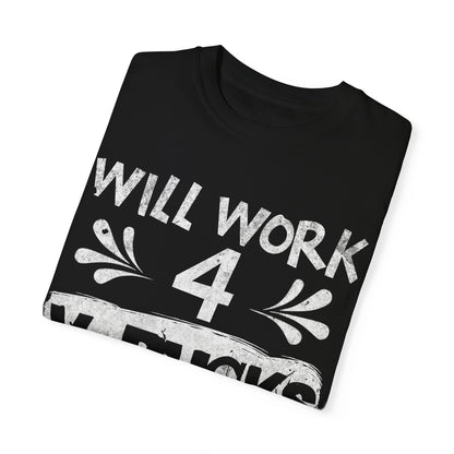 Will Work for V-Bucks Funny Gamer T-shirt