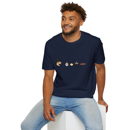 Funny Anime Japanese Food Mugbang T-Shirt