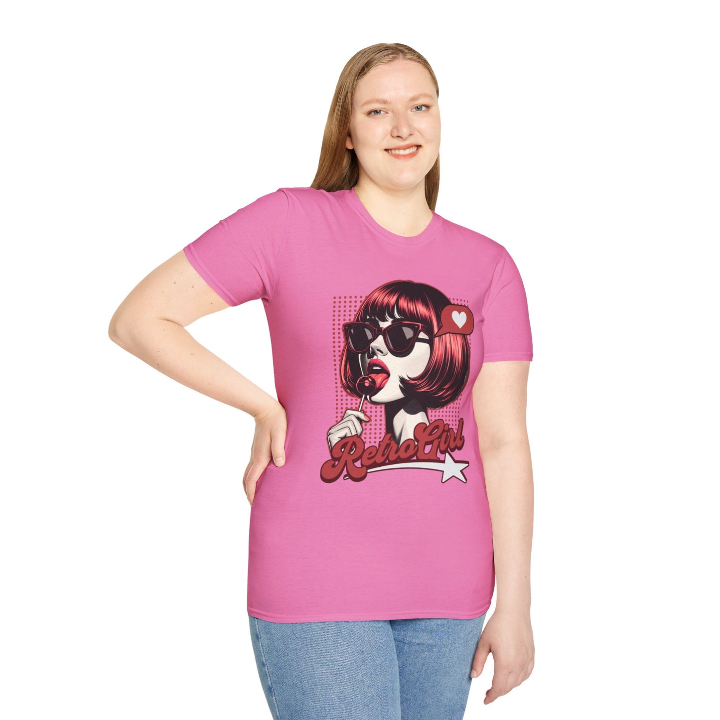 Good vibes Vintage 80s Old School Retro Girl T-Shirt