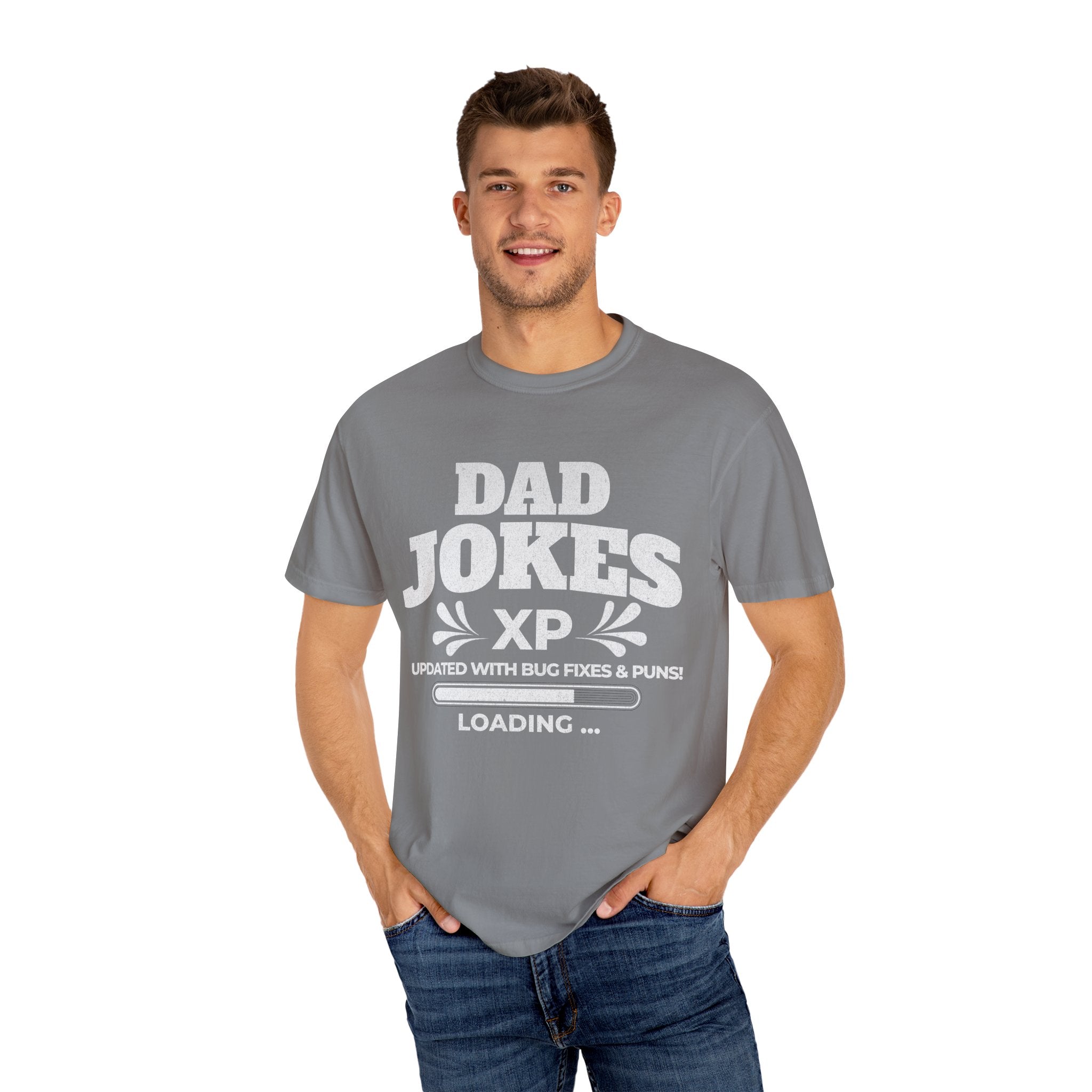 Dad Jokes XP Loading Funny Father’s Day  T-shirt