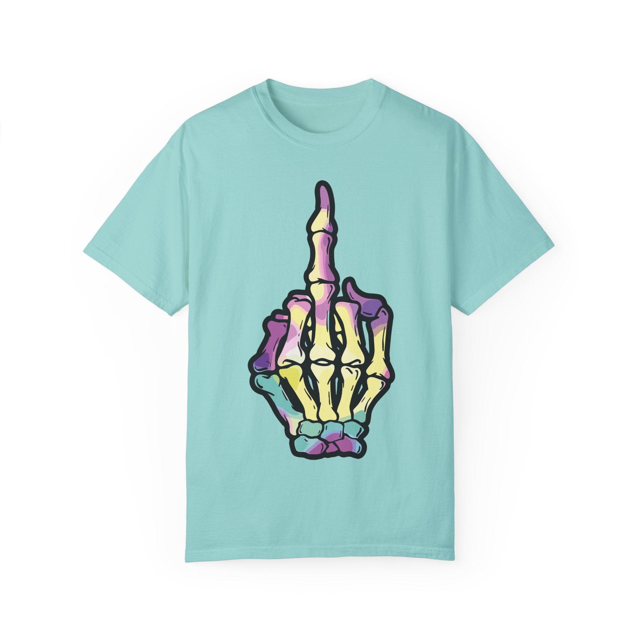 Skeleton Hand F You Streetwear T-shirt