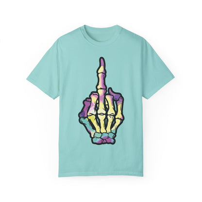 Skeleton Hand F You Streetwear T-shirt