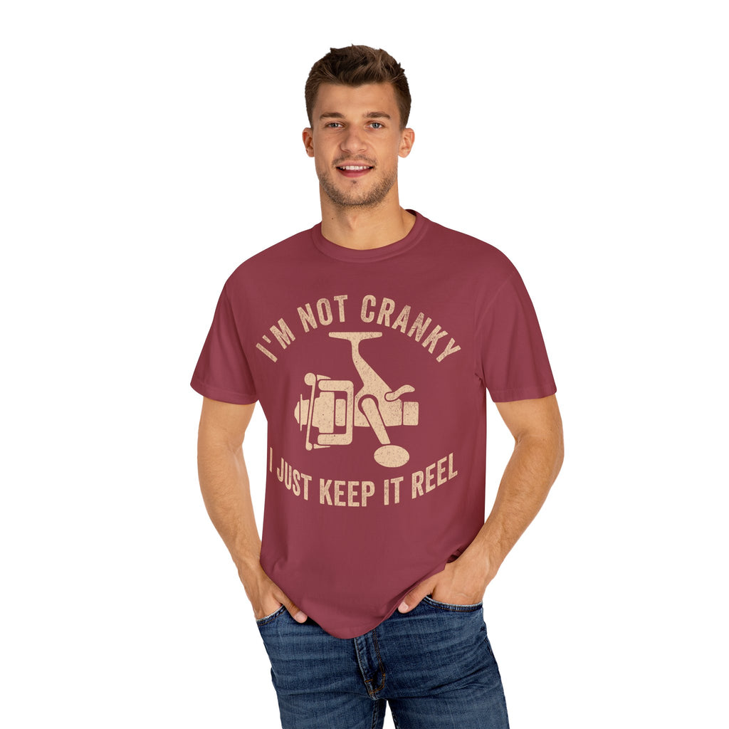 Fisher Dad – I’m Not Cranky, I Just Keep It Reel Father’s Day T-shirt