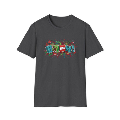 Funny Mining Gamer Pixel Boom Gaming Miner T-Shirt