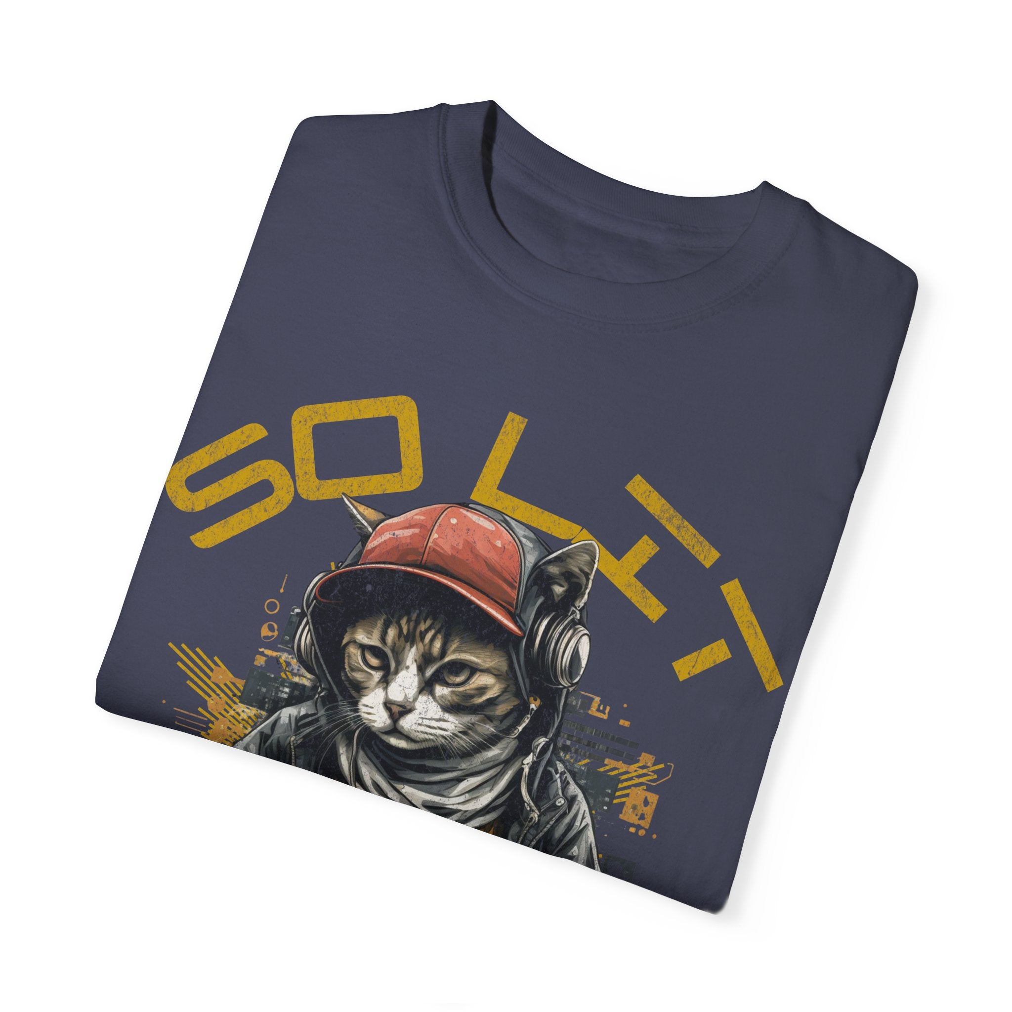 So Lit Right Meow Funny Cat Streetwear T-Shirt