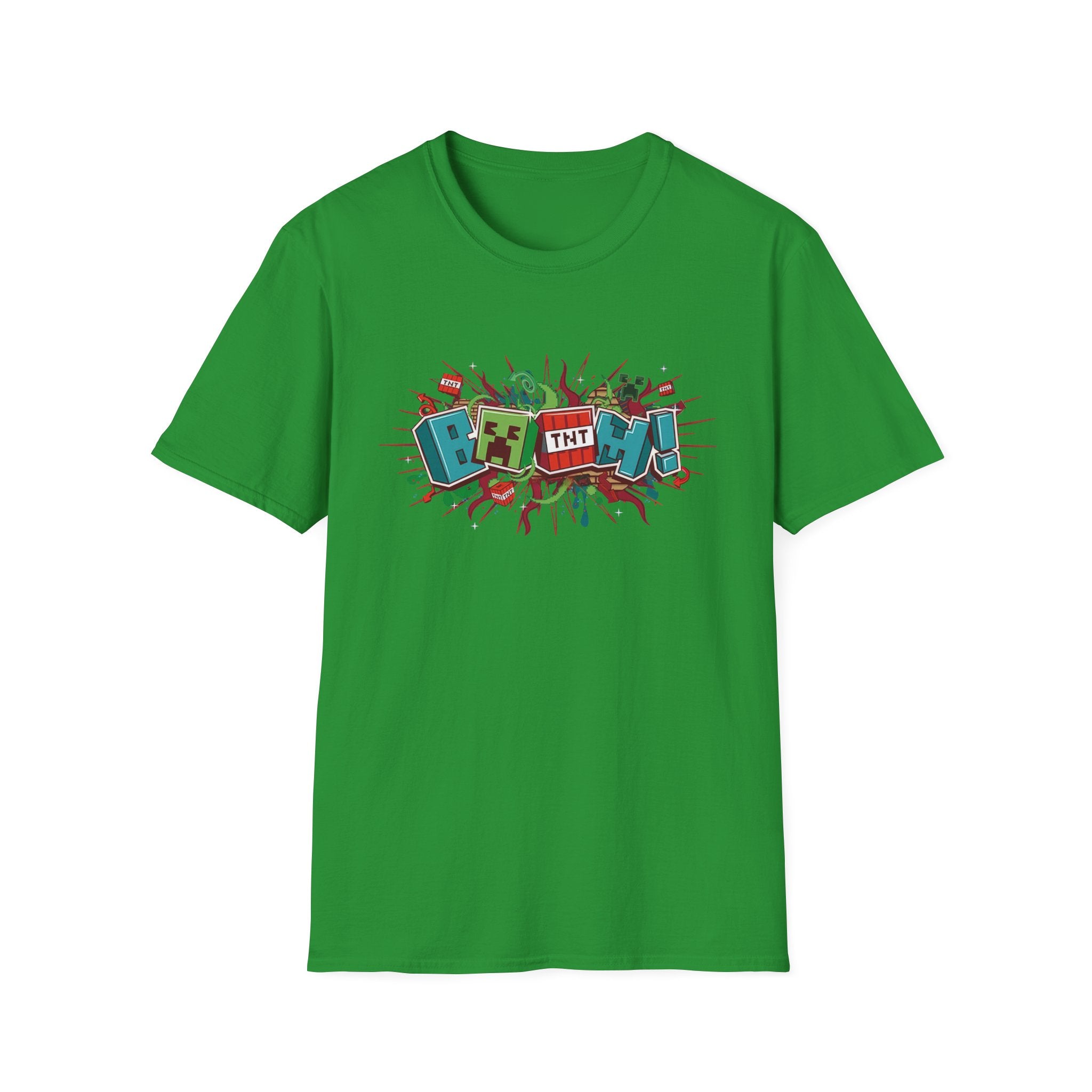 Funny Mining Gamer Pixel Boom Gaming Miner T-Shirt