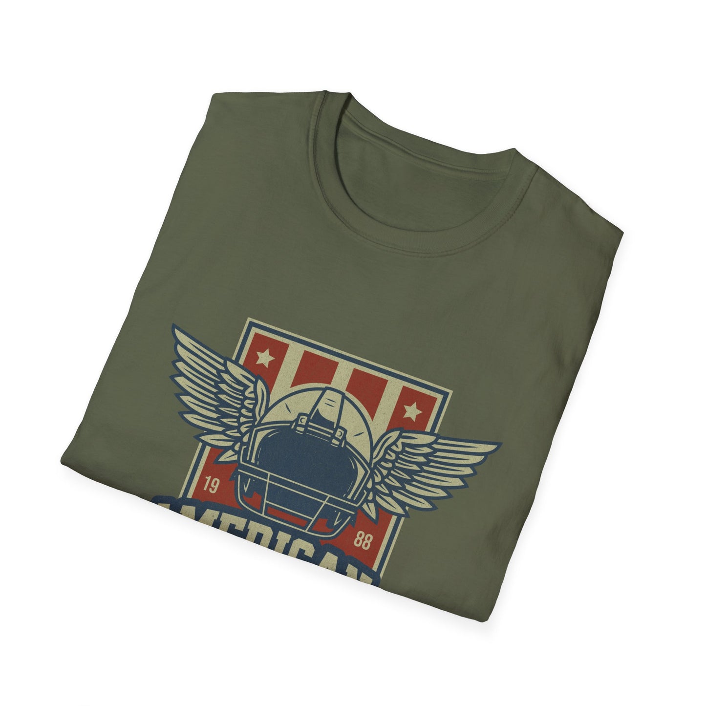 American Football League Season Vintage Football Logo T-Shirt