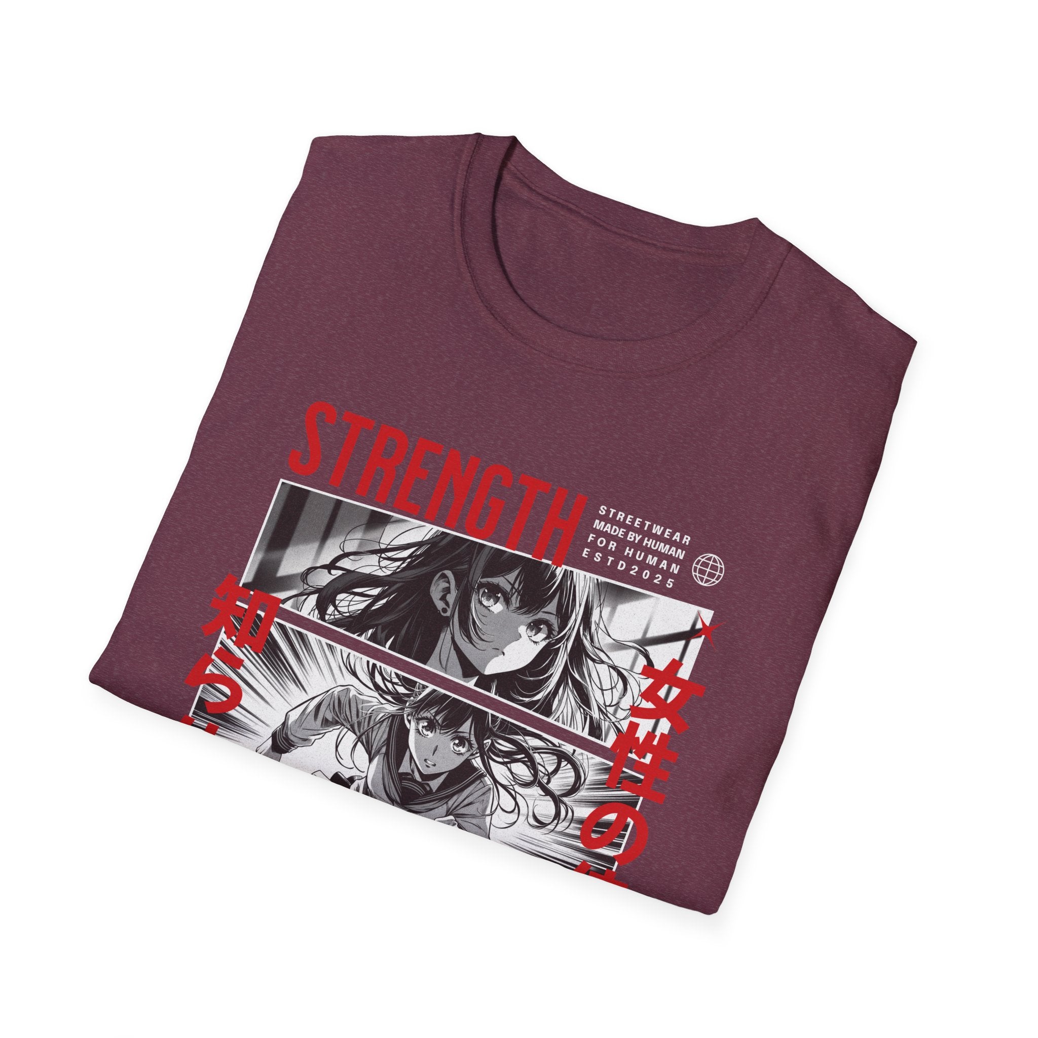 Nakira Strength Anime Girl T-Shirt