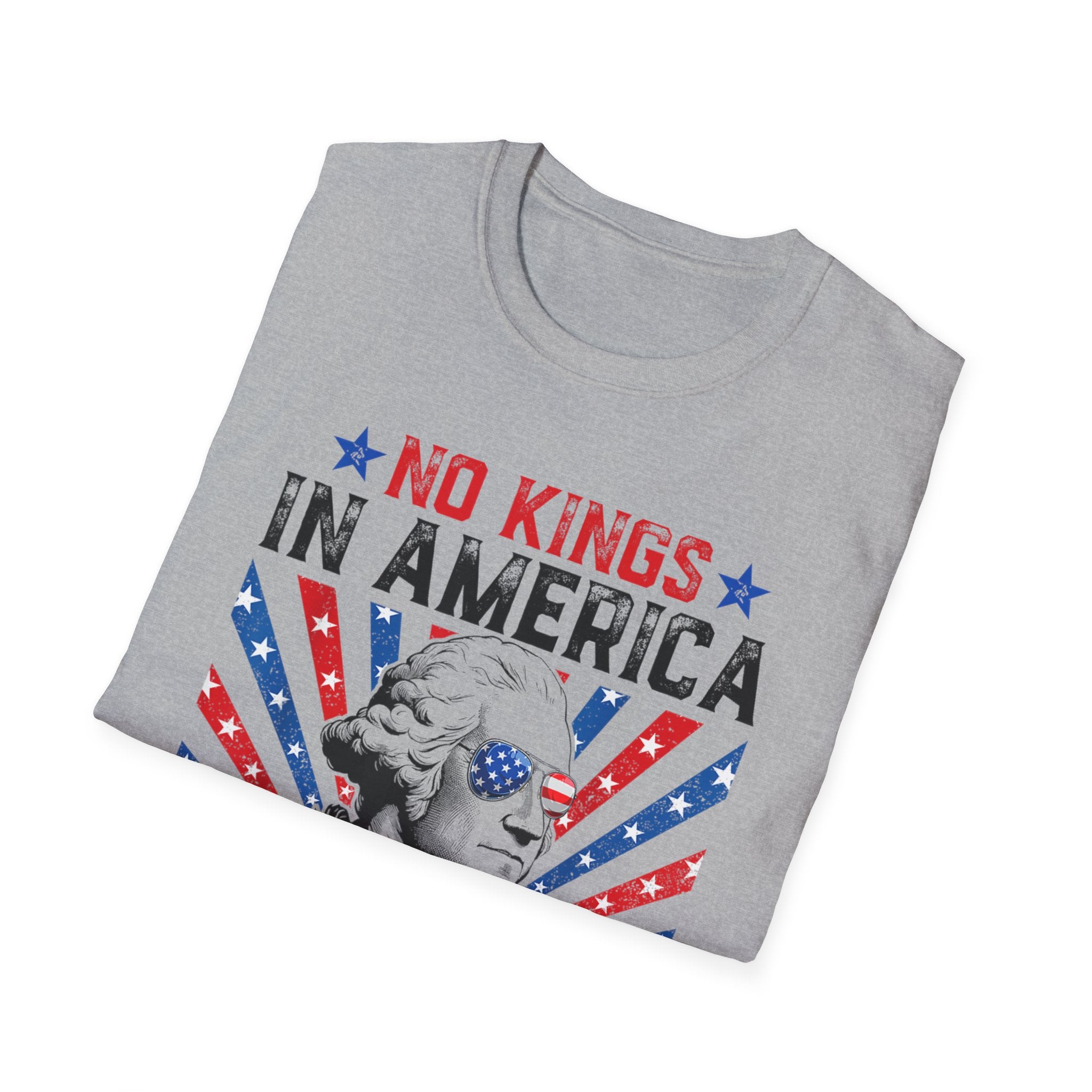 4th of July America Democracy No Kings Since 1776 T-Shirt