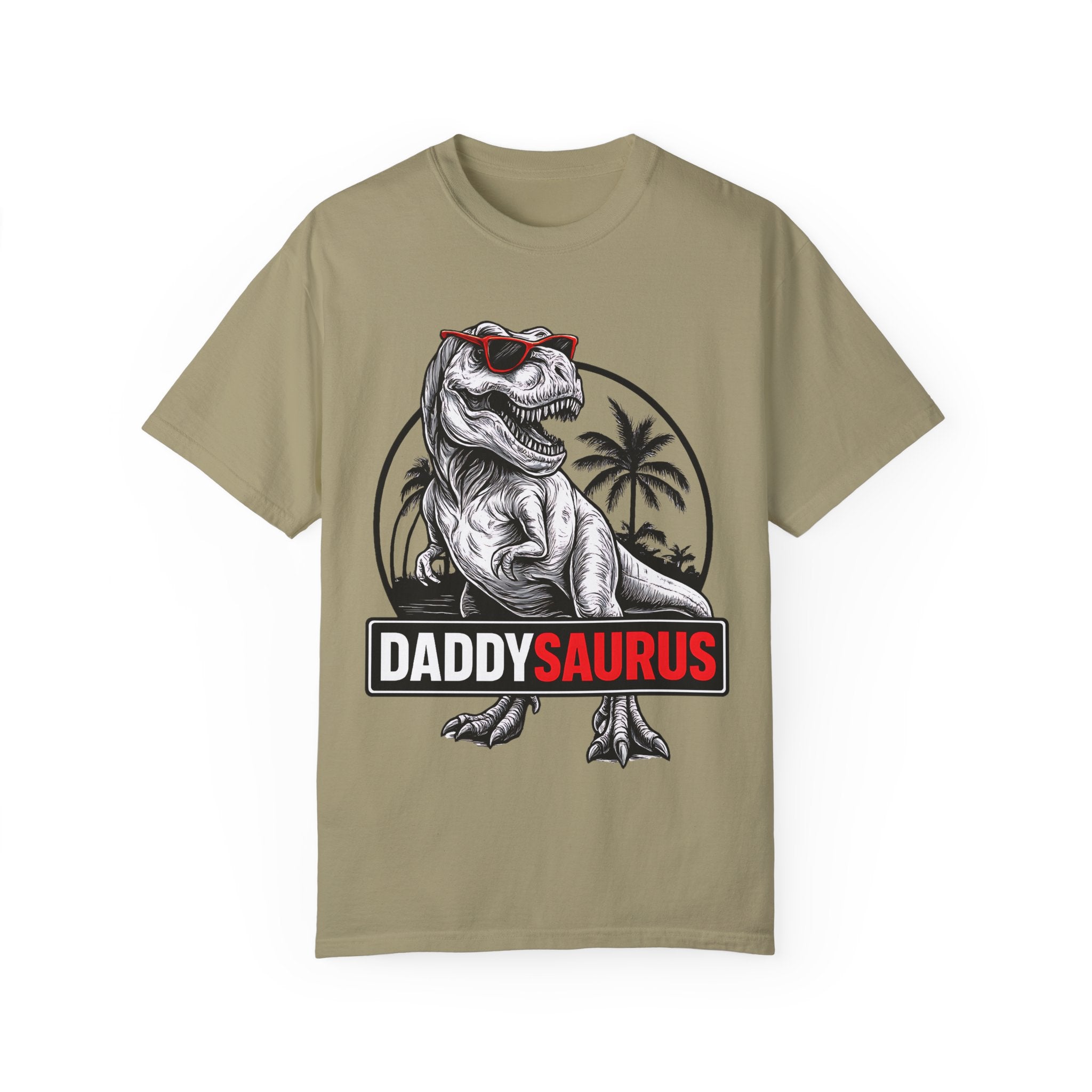 Daddy Saurus – Father’s Day T-Rex Dino T-shirt