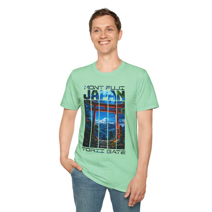 Mont Fuji Japan Torii Gate T-shirt