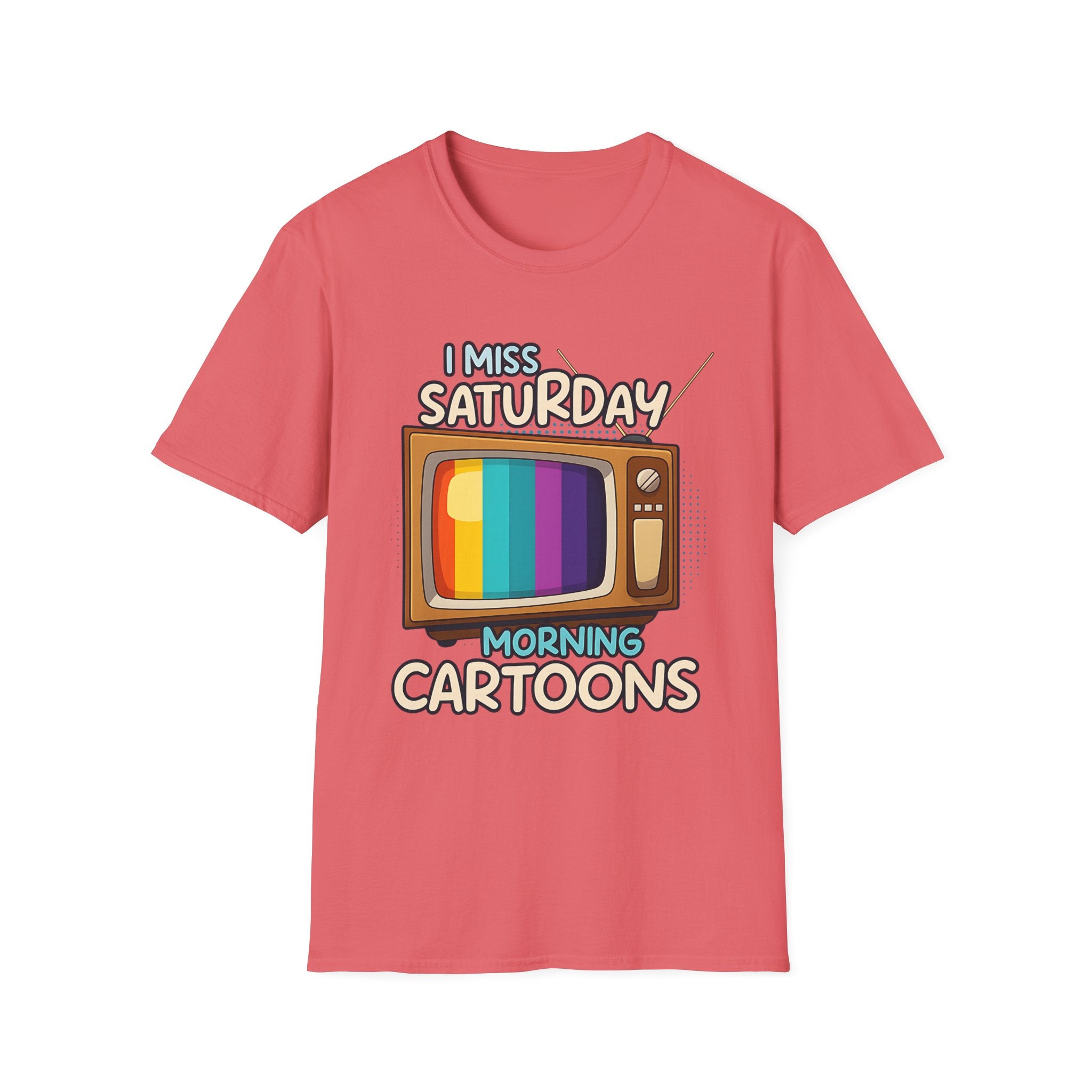 Funny Pop Culture Cartoons Retro 80s Retro Cartoons TV T-shirt