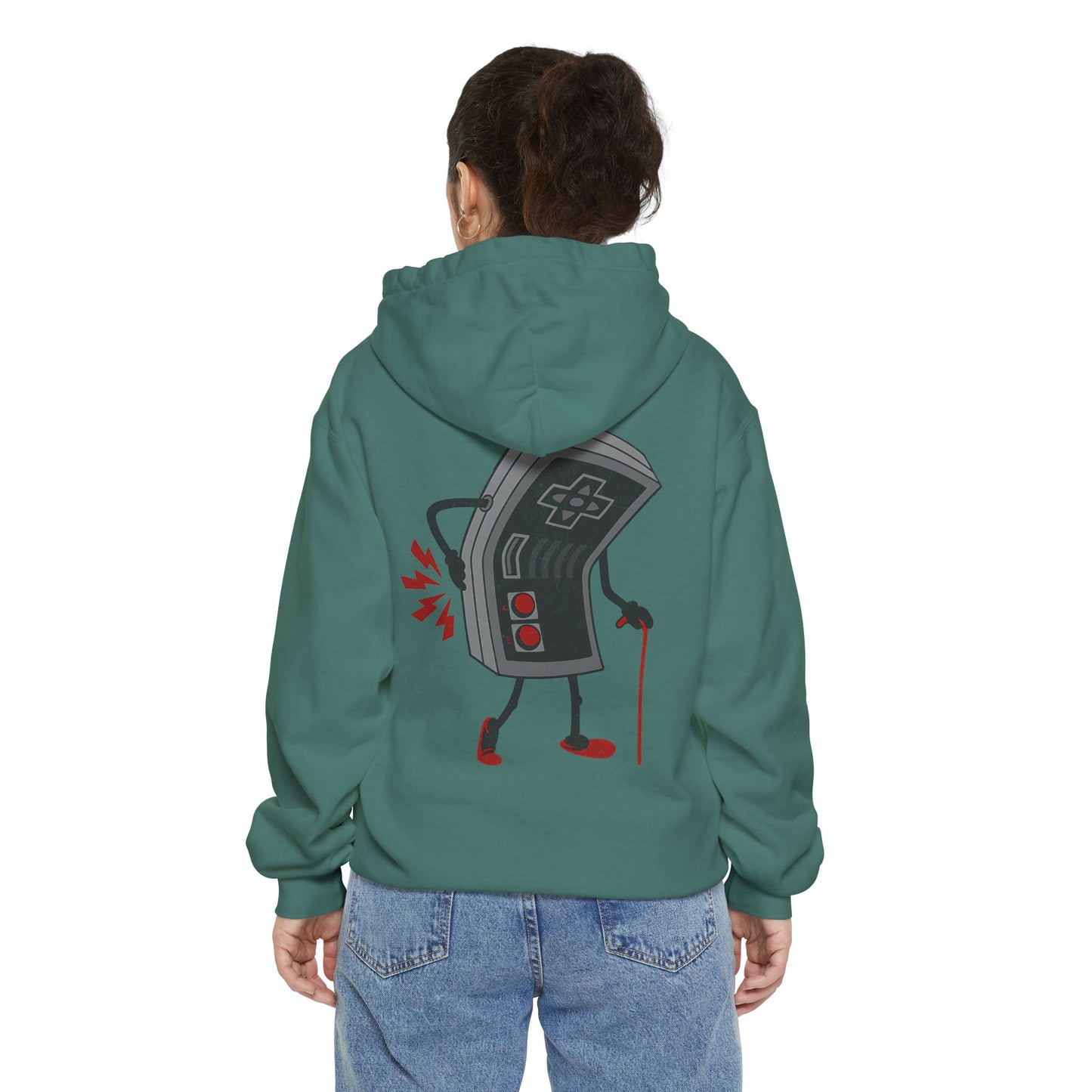 Retro Video Games Controller Old School Gamer Hoodie