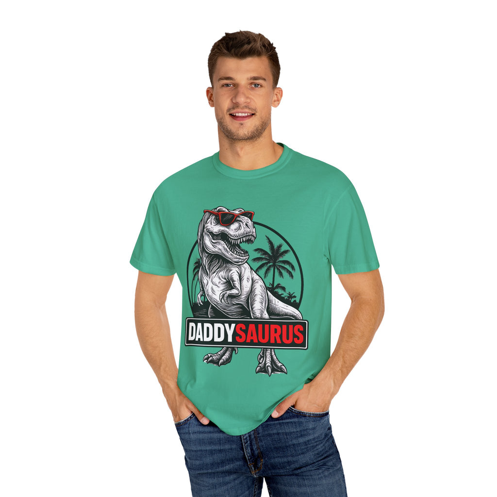 Daddy Saurus – Father’s Day T-Rex Dino T-shirt